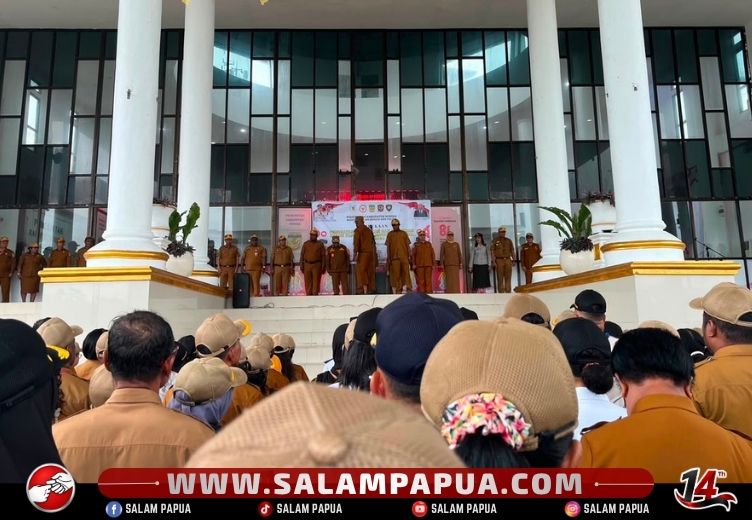 Bupati Mimika Instruksikan ASN Jadi Teladan Dalam Semarak HUT RI Ke-81