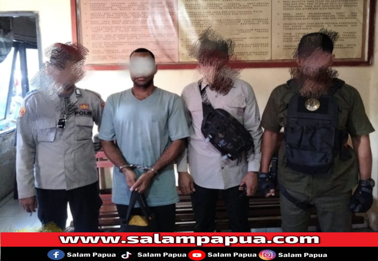 Nikson Matuan Diserahkan Ke Kejaksaan Wamena Atas Sejumlah Aksi Keji Di Yalimo