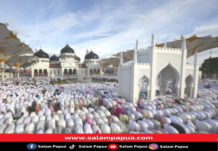 Walaupun Nantinya Diguyur Hujan, PHBI Mimika Pastikan Salat Id Di Tempat Terbuka Tetap Berlangsung