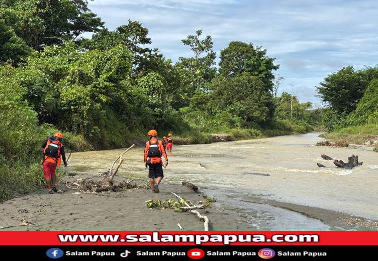 Balita Tenggelam Di Kali Selamat Datang Tidak Ditemukan, SAR Tutup Operasi Pencarian