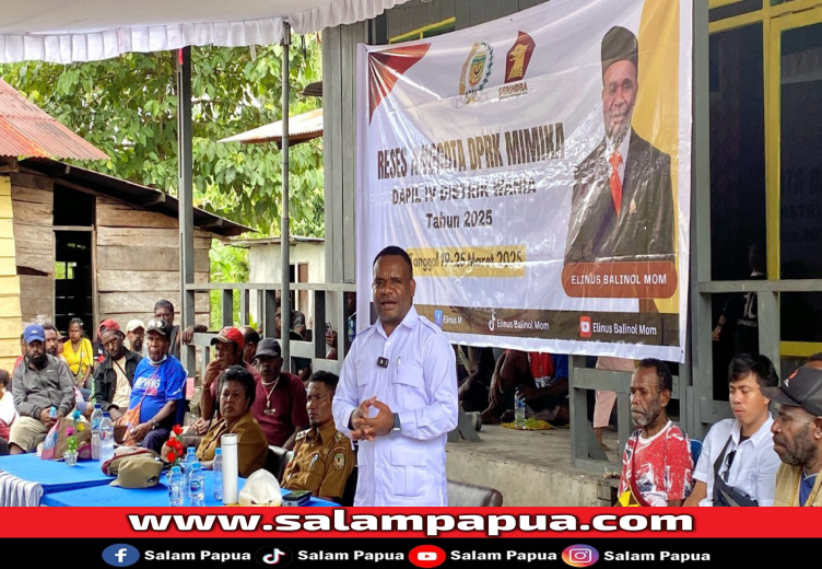 Elinus Dukung Adanya Program Kamoro Bertani Di Kelurahan Kamoro Jaya