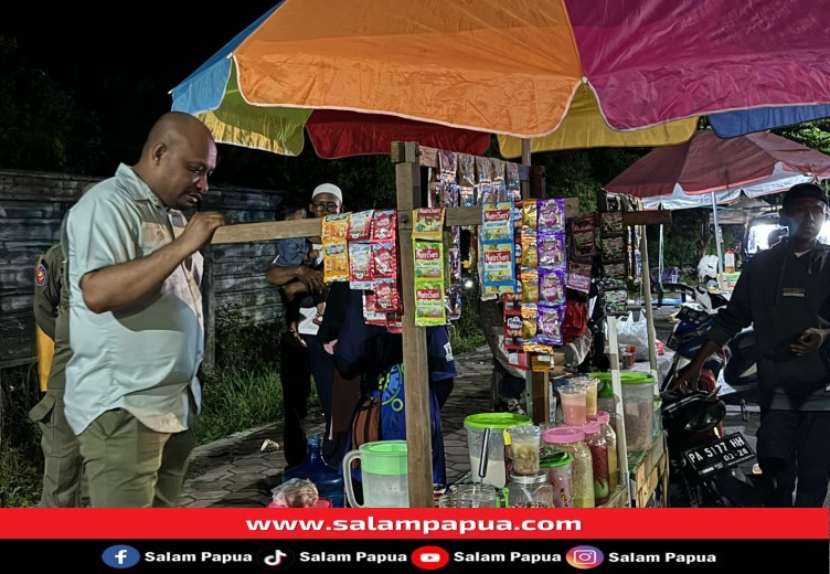 Dispol PP Mimika Menggelar Operasi Penertiban Berdasarkan Instruksi Bupati