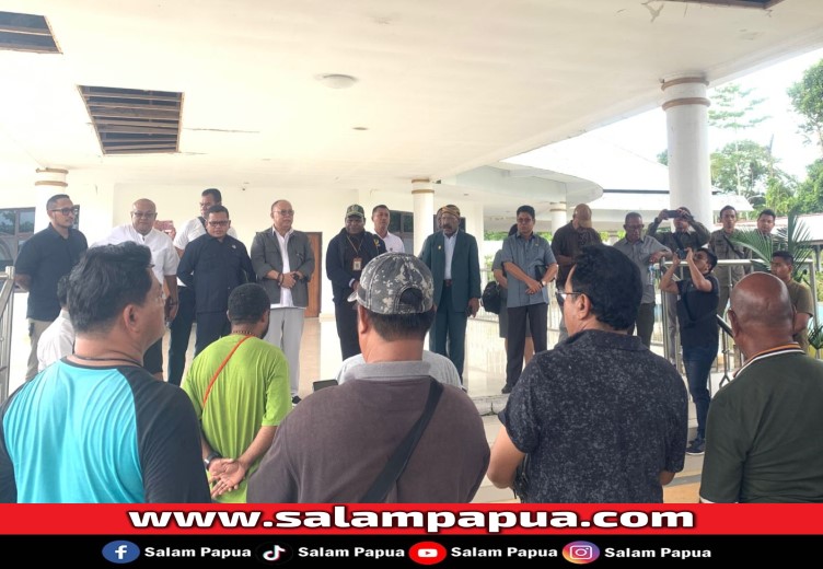 Sopir Rental Timika Temui DPRD, Minta Dipertemukan Dengan Maxim Dan Dishub