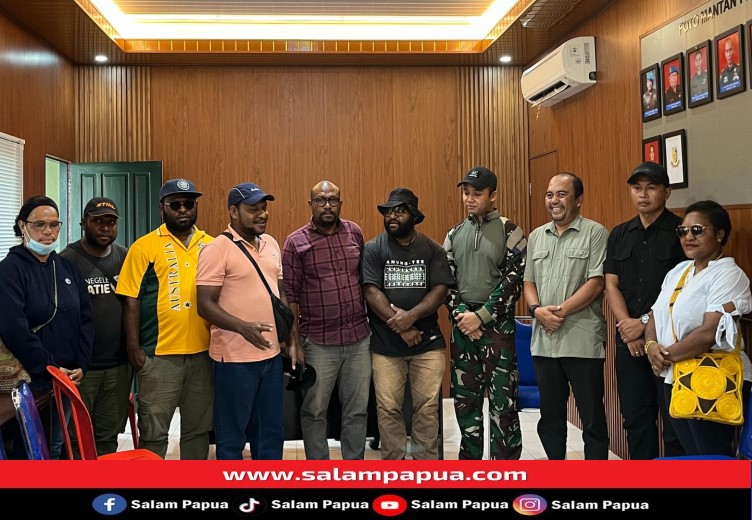 Pasca Penodongan Pistol Oleh Anggota TNI, HAPAK Dimediasi Dengan Ajudan Kadisdik Mimika