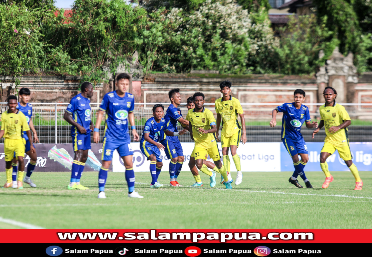 Gol Dramatis Di Menit Terakhir, WBFC Timika Tundukkan Persiba Balikpapan 2-1