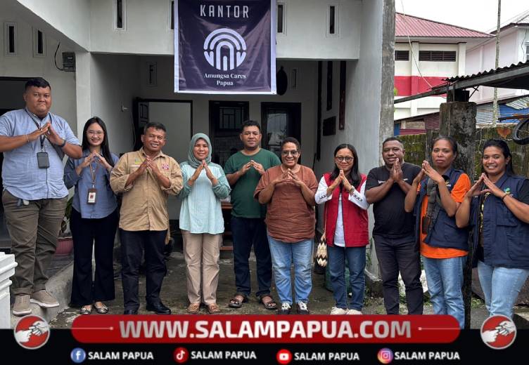 Balai Besar Pendidikan Dan Pelatihan Kesejahteraan Sosial Jayapura Dan Dinas Sosial Kabupaten Mimika Laksanakan Visitasi Akreditasi LKS Yayasan Amungsa Cares Papua