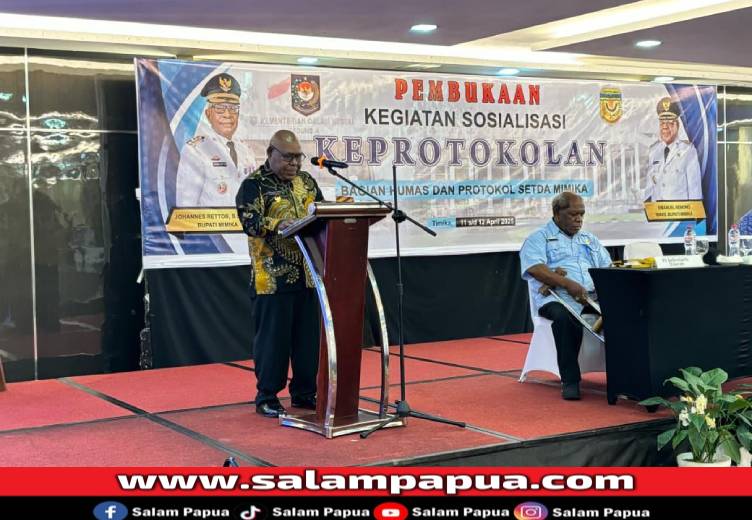 Wabup Mimika: ASN Harus Menjadi Komunikator Yang Baik