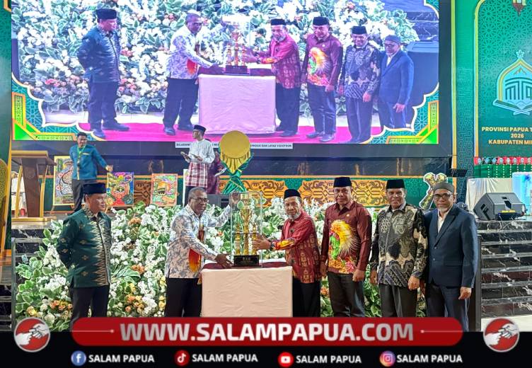 Mimika Raih Juara Umum MTQ I Papua Tengah, Siapkan Kafilah Ke Tingkat Nasional