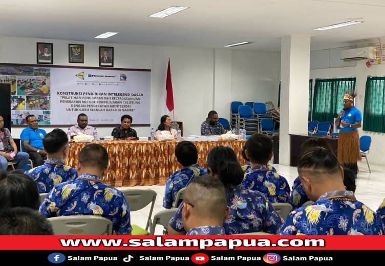 DPR Papua Tengah Dan Guru Nabire Apresiasi Pelatihan Konstruksi Pendidikan Intelegensi Oleh YPMAK