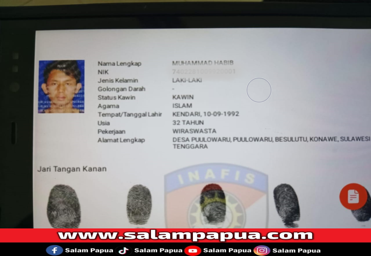 Motor Dan HP Hilang, Penyebab Tewasnya Tukang Ojek Di Kwamki Narama Diduga Akibat Curas