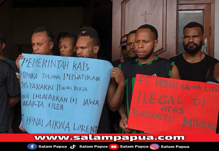 Direktur PT HAL Dituntut Bertanggung Jawab Atas Penelantaran 54 Pencaker OAP Di Jakarta