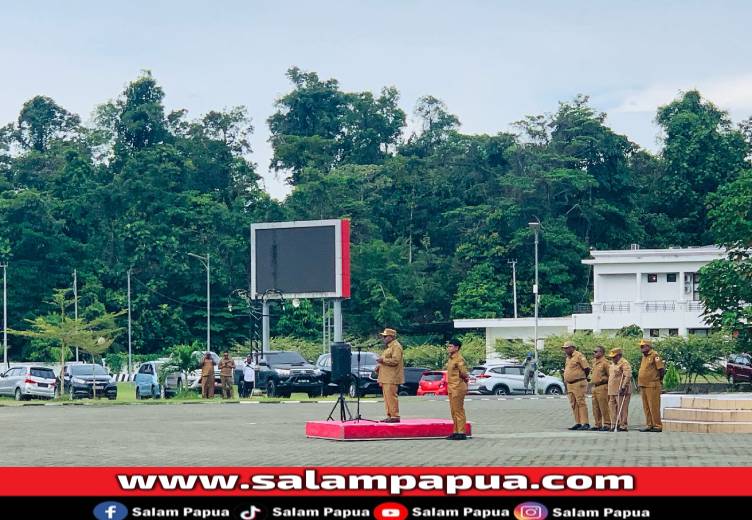 Wabup Mimika Minta OPD Berlaku Adil Dalam Pemberian Tugas Kepada Pegawai