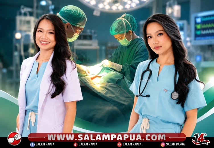Dari Grasberg Hingga Stetoskop: Komitmen Dokter Thalia Karupukaro Mengabdi Di Tanah Kelahiran
