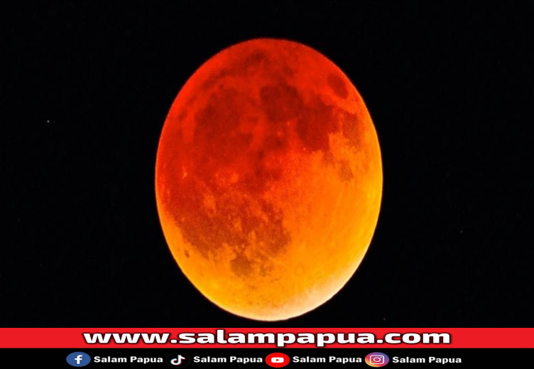 Penyebab Bulan Berwarna Merah Darah Saat Gerhana 14 Maret 2025