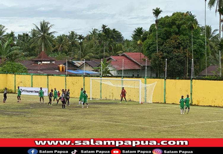Persipuja Tundukkan Persidei 3-1 Di Laga Pembuka Liga 4 Papua Tengah