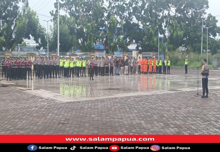 500 Personel Amankan Pawai Malam Takbiran Dan Shalat Ied Di Timika