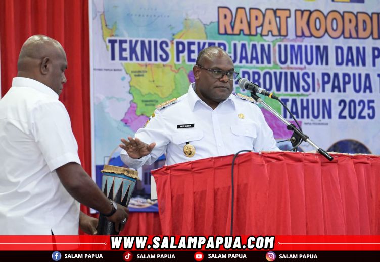 Buka Rakortek PUPR Se-Papua Tengah, Gubernur Meki Nawipa: Kebijakan Tata Ruang Harus Sesuai Kebutuhan Masyarakat