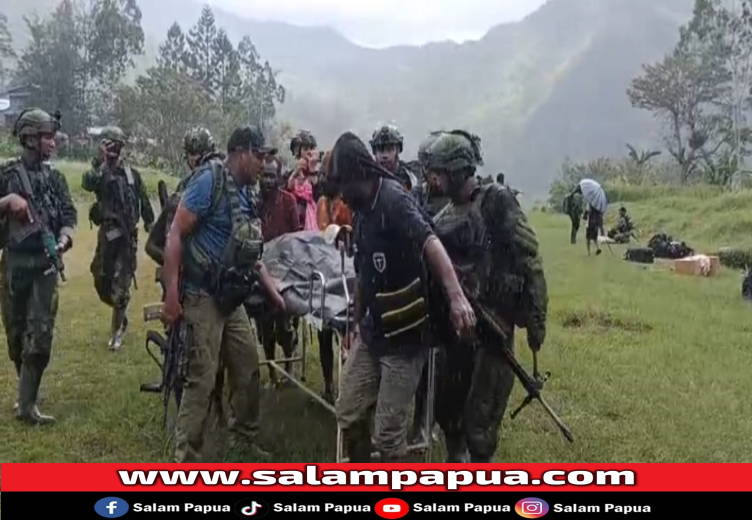 Polri Dan TNI Berhasil Evakuasi 8 Korban Serangan KKB Di Distrik Anggruk