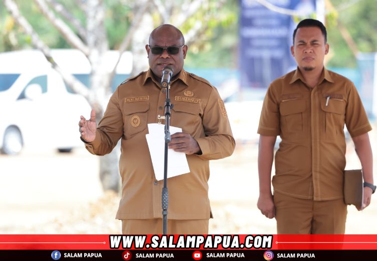 Gubernur Meki Nawipa Apresiasi Kebijakan Presiden Prabowo Pilih Nabire Untuk Bangun SMA Unggul Garuda