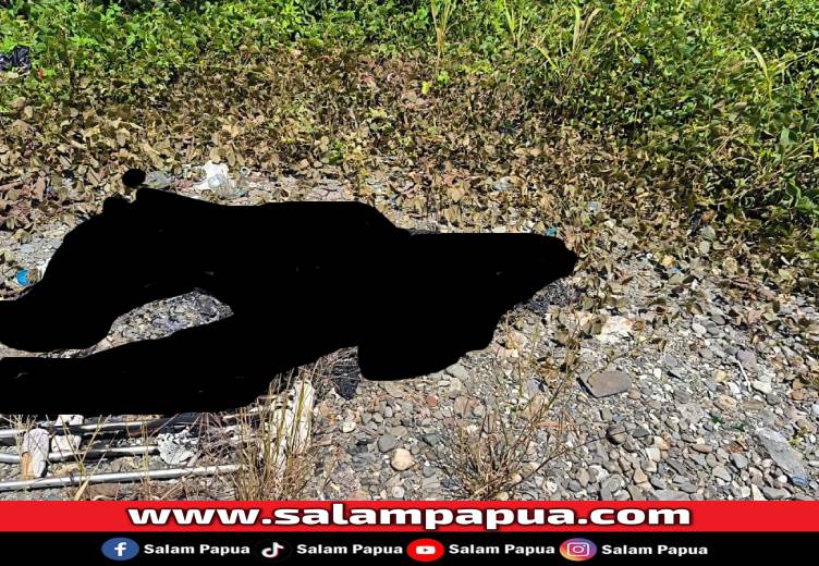 Warga Temukan Mayat Pria Terbakar Di Lapangan Jalan WR. Soepratman, Timika