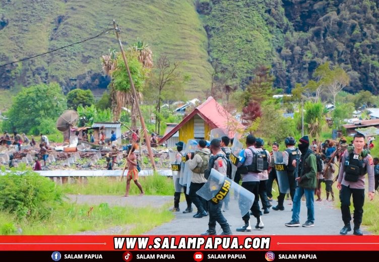 Aparat Mencatat 12 Orang Meninggal Dunia Dalam Bentrok Pilkada 2024 Di Puncak Jaya