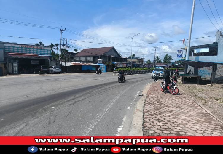Tumpahan Solar Sering Sebabkan Kecelakaan Di Timika, Polantas Siap Tindak Tegas Mobil Pengangkut