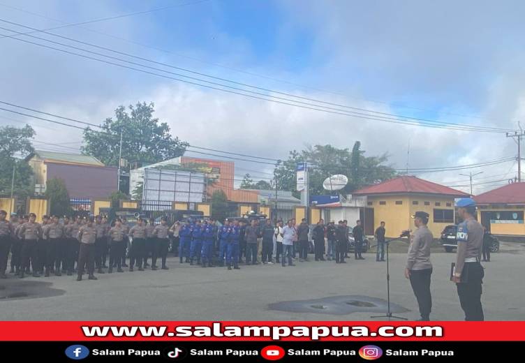 Tak Ada Aksi Di Hari Buruh, 70 Personel TNI-Polri Siaga Di Timika