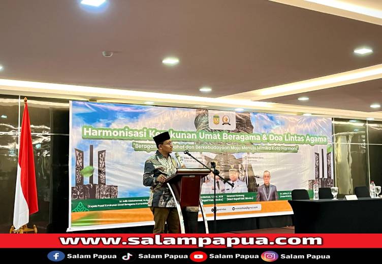 Pesan Ketua PKUB Kemenag RI Dalam Giat Harmonisasi Kerukunan Umat Beragama Bersama FKUB Mimika