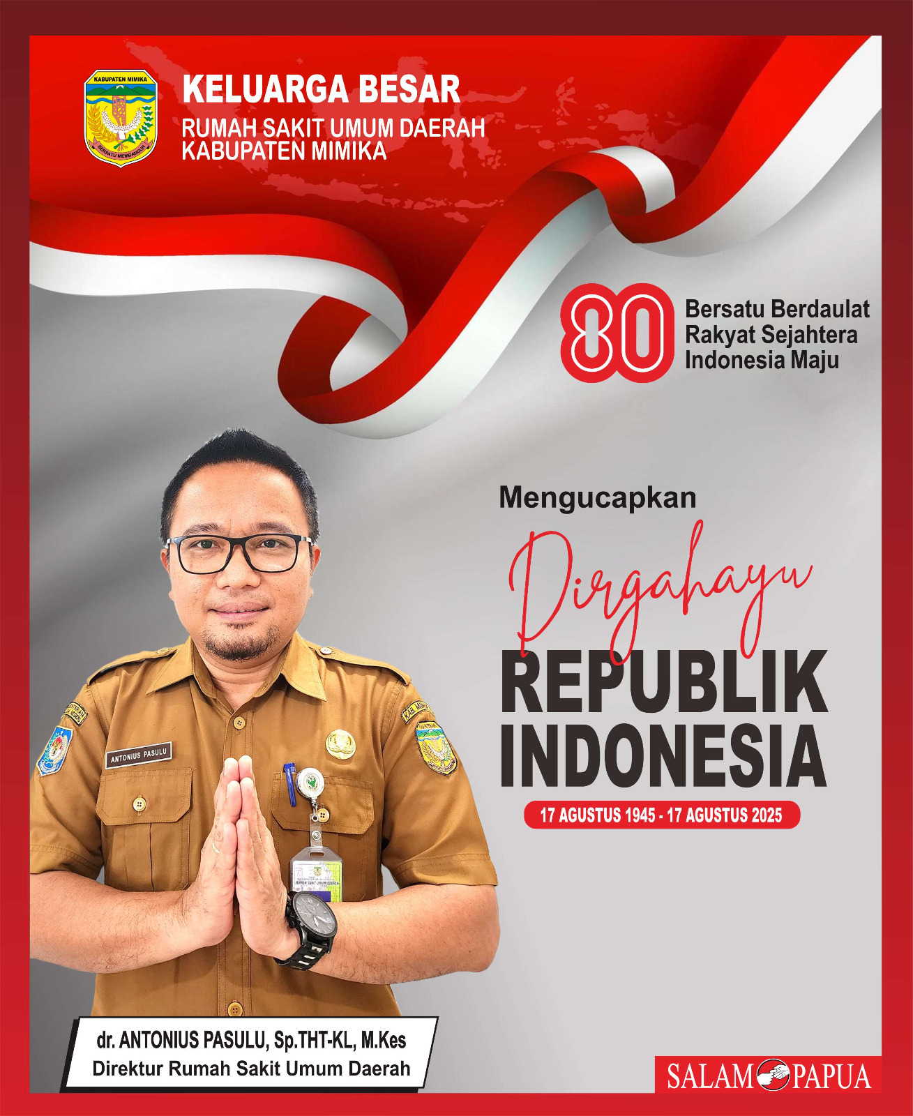 Iklan HUT RI 80 RSUD