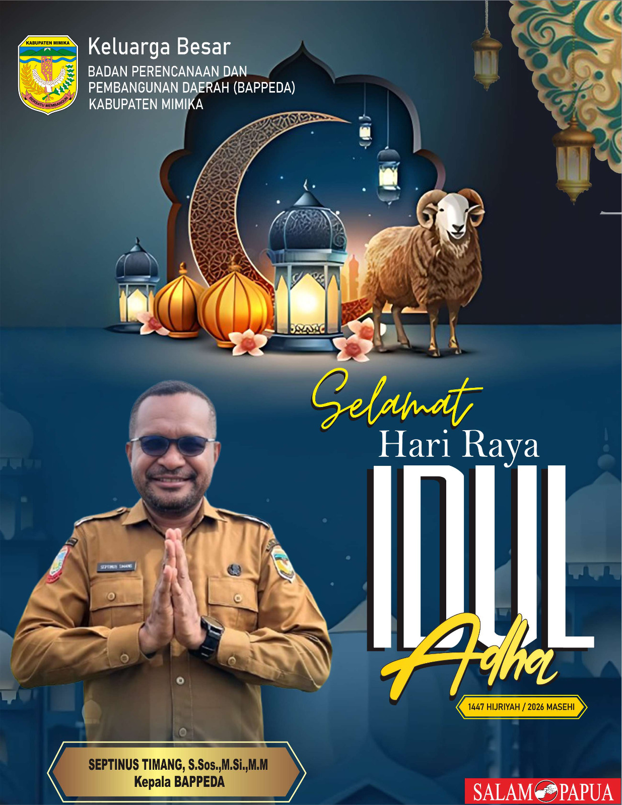 Iklan Idul Adha Bappeda