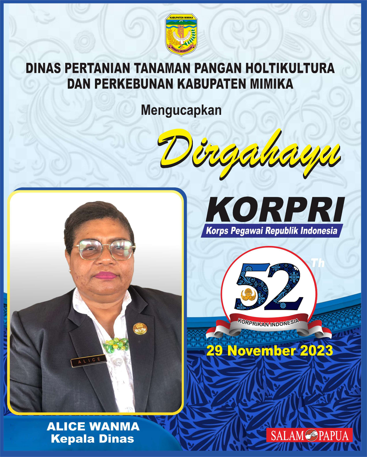 Dinas Pertanian KORPRI
