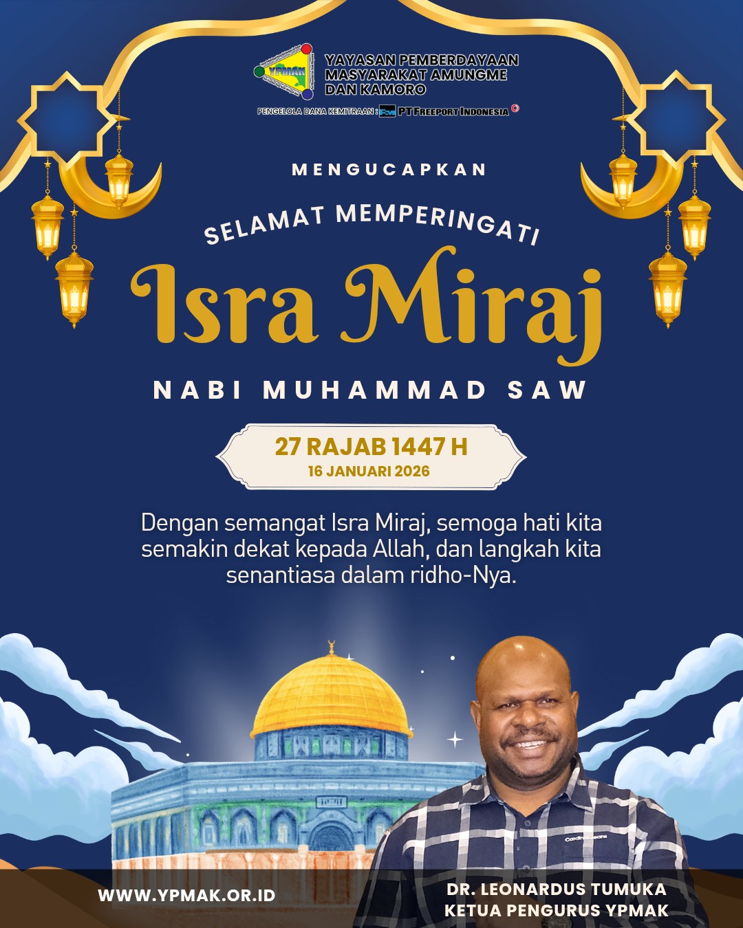 Iklan Isra Miraj YPMAK