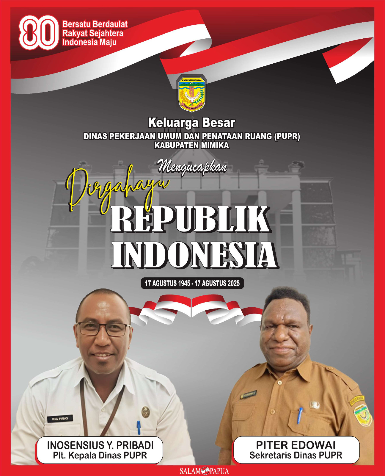 Iklan HUT RI 80 PUPR