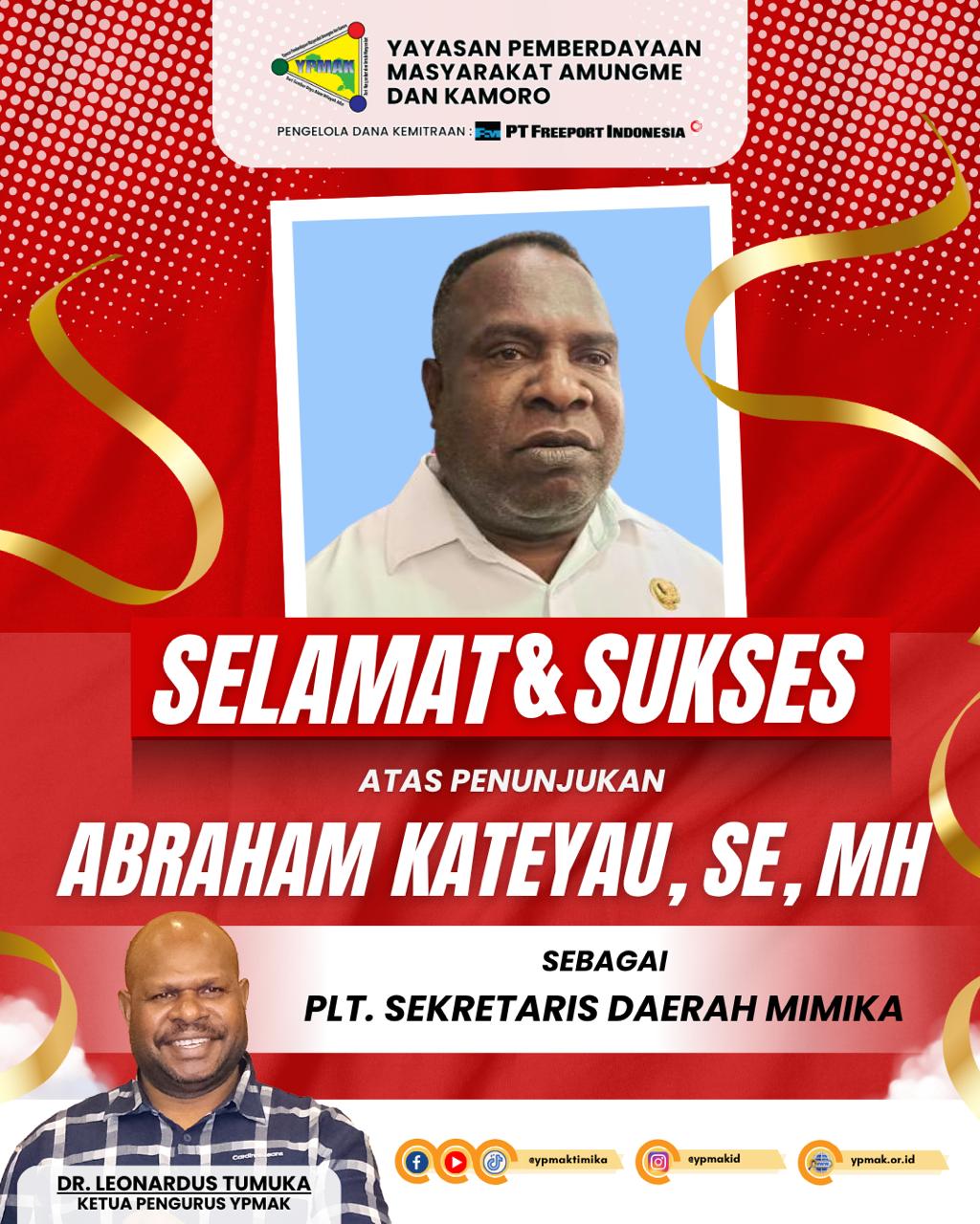 Iklan YPMAK Utk Plt Sekda Baru