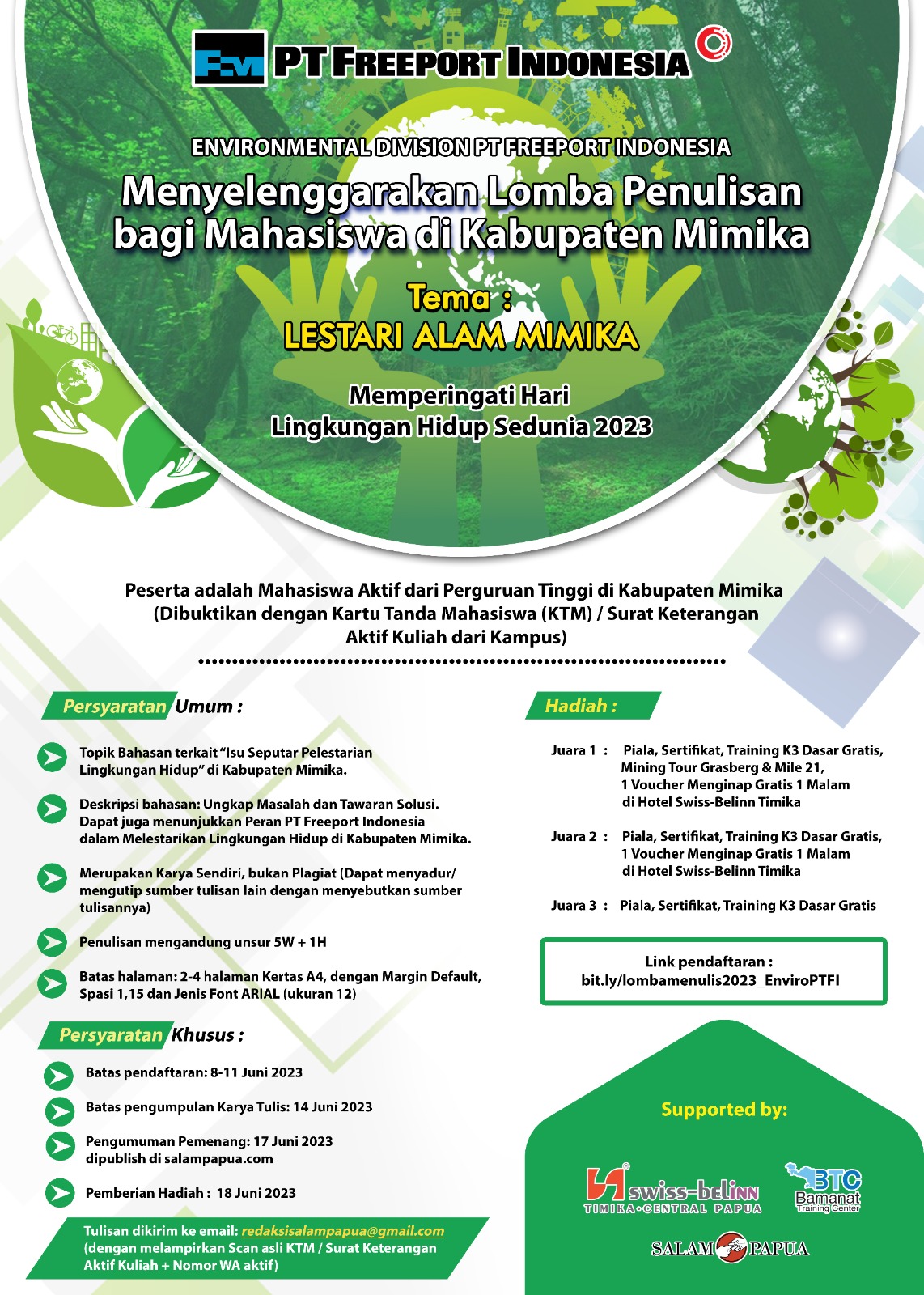 PT FI - HARI LINGKUNGAN SEDUNIA 2023