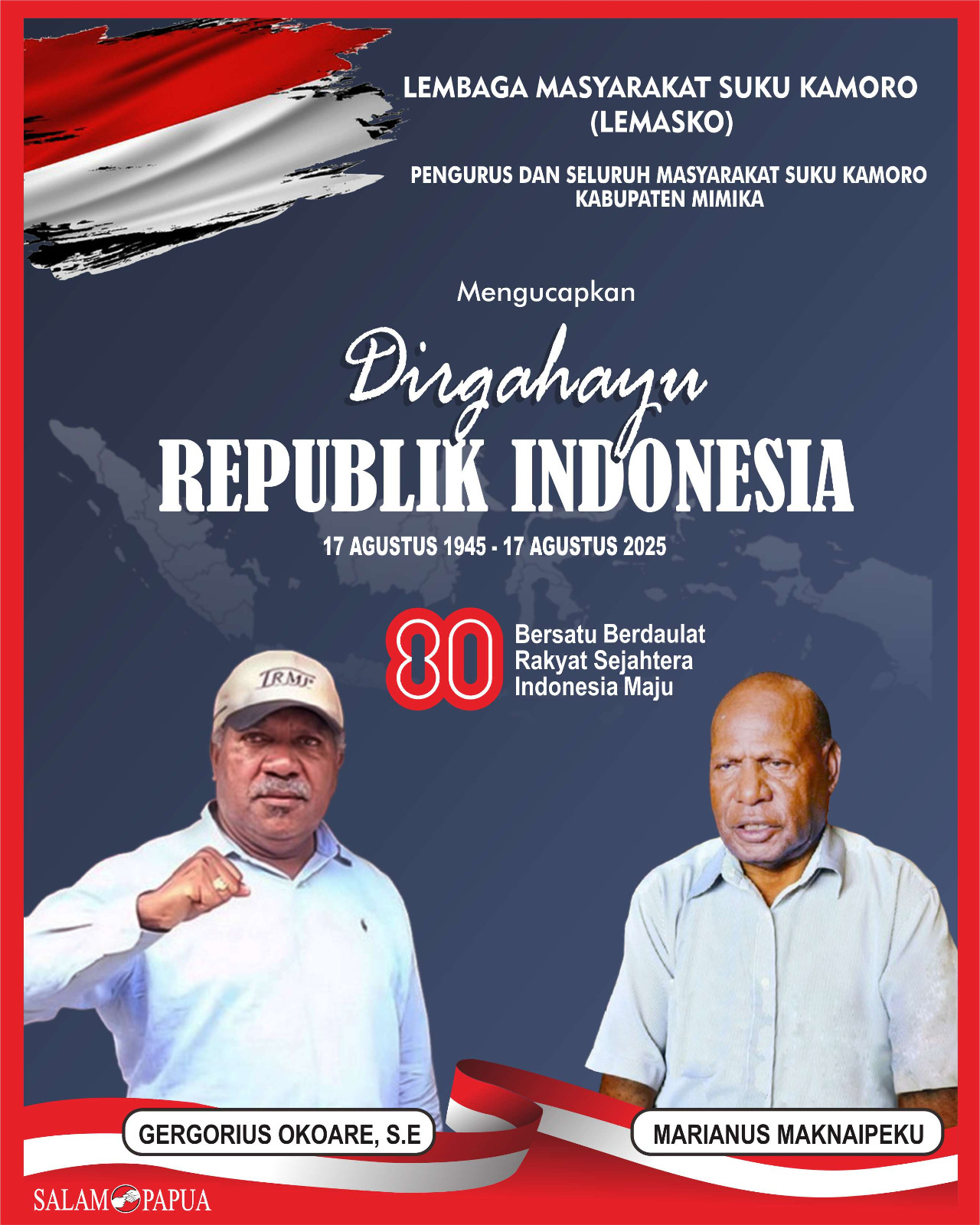 Iklan HUT RI 80 Lemasko