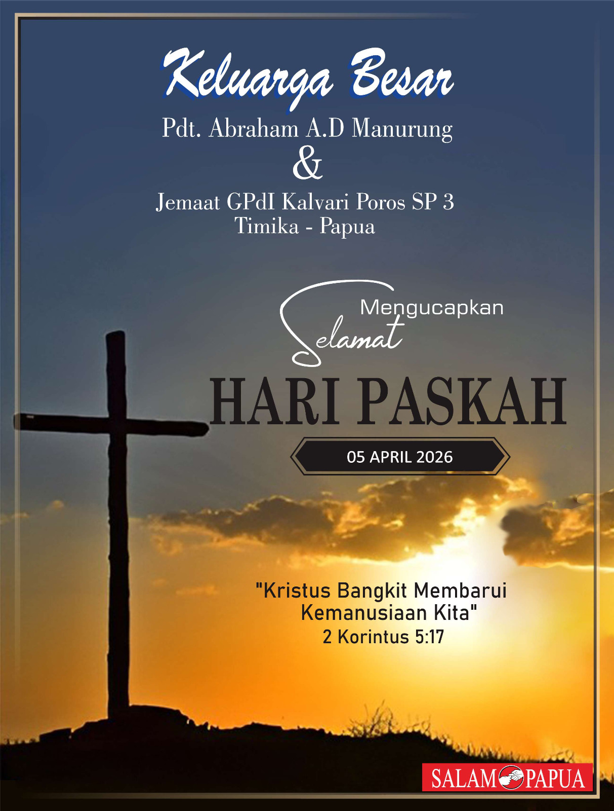Iklan Paskah Papi