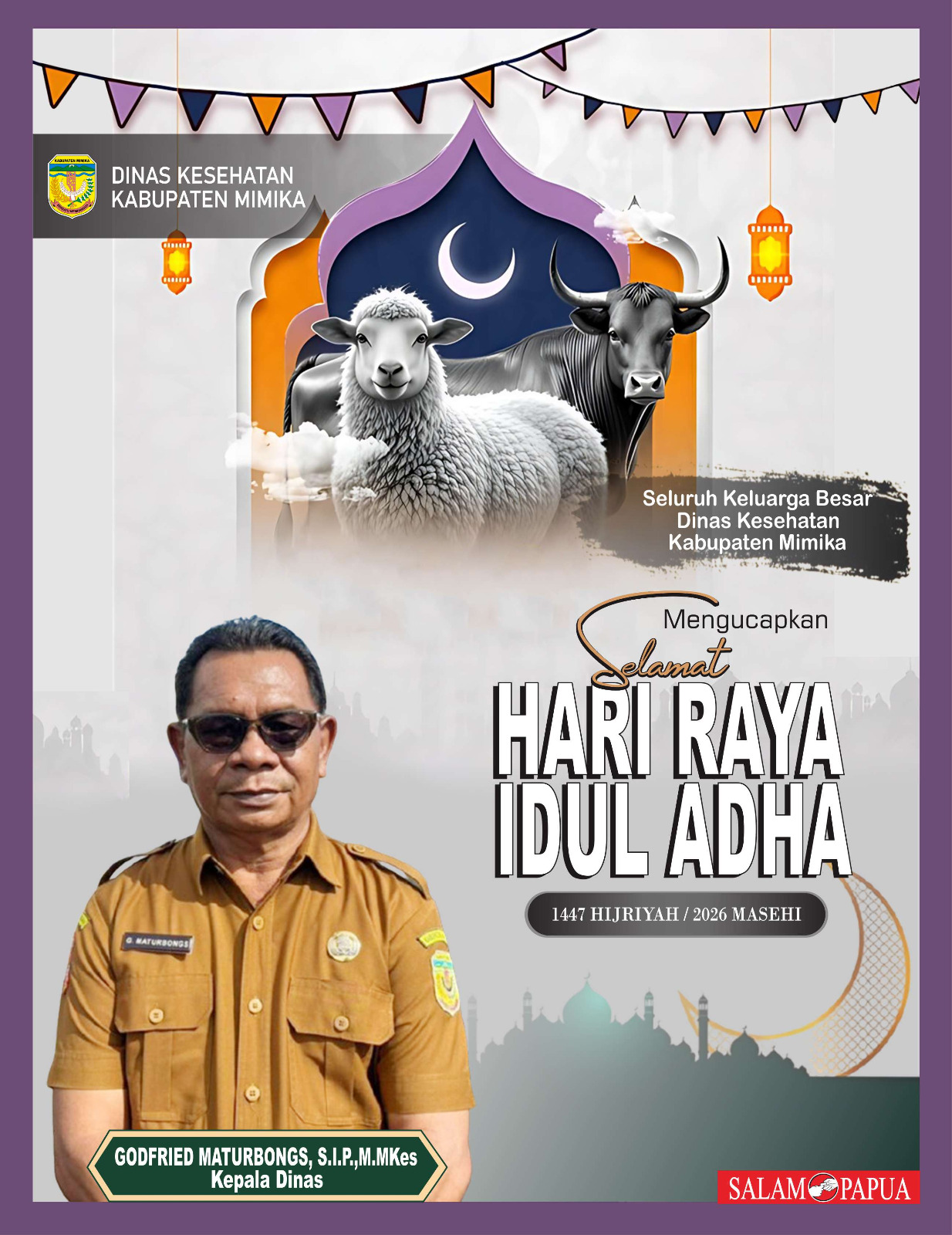 Iklan Idul Adha Dinas Kesehatan