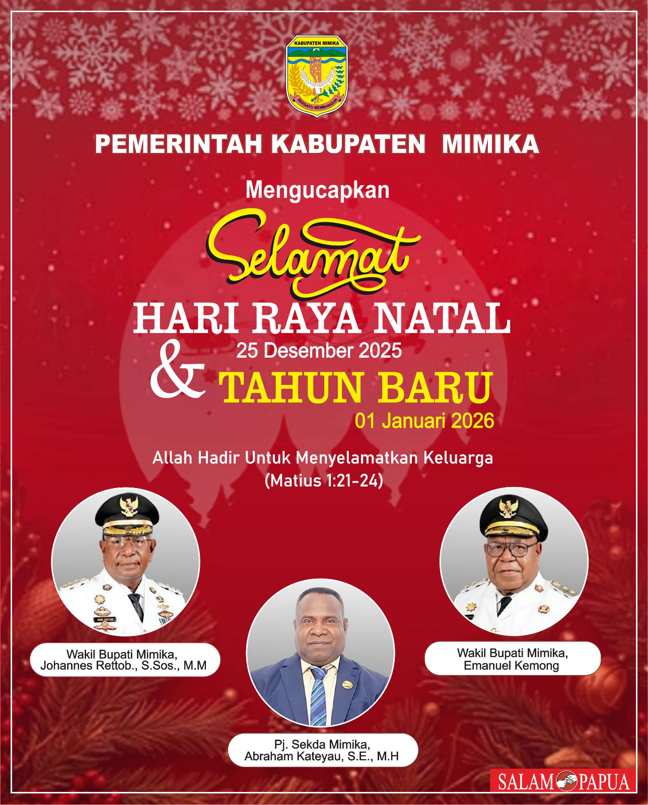 Iklan Natal Pemkab