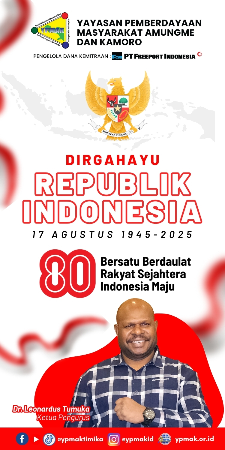 Iklan HUT RI 80 YPMAK