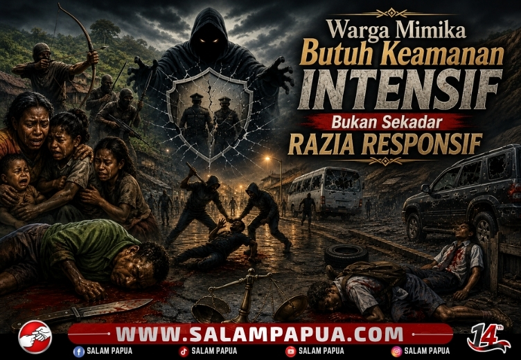Tindak Kriminal Meningkat Tajam, Keamanan Warga Mimika Terancam, Menunggu Realisasi Komitmen Forkopimda