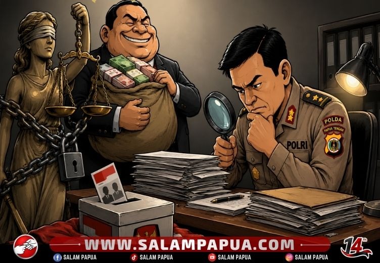 Dana Hibah Pilkada Mimika 2024: Ketika Keadilan Tertahan Di Meja Penyelidikan Polda Papua Tengah