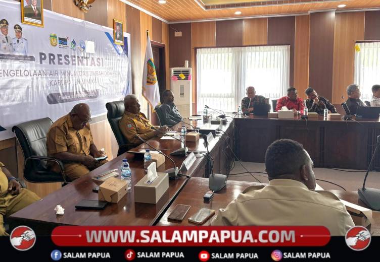 Pemkab Mimika Dorong Pembentukan Perumda Untuk Kelola Air Bersih Kota