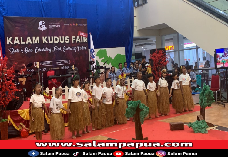 Gelar Roots & Beats, Sekolah Kalam Kudus Timika Tampilkan 50 Lebih Talent
