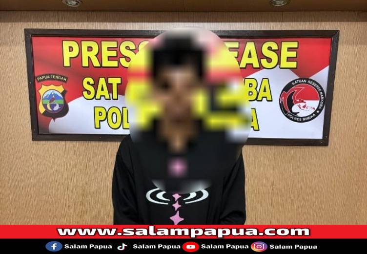 Edarkan Sabu Lewat Media Sosial, Dua Pria Ditangkap Polisi Di Timika