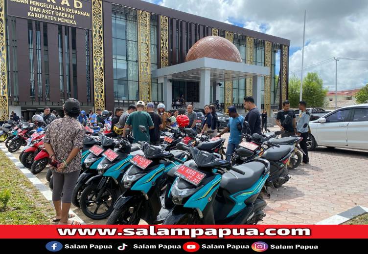 BPKAD Mimika Lakukan Pemeriksaan Aset Kendaraan Tahun 2024
