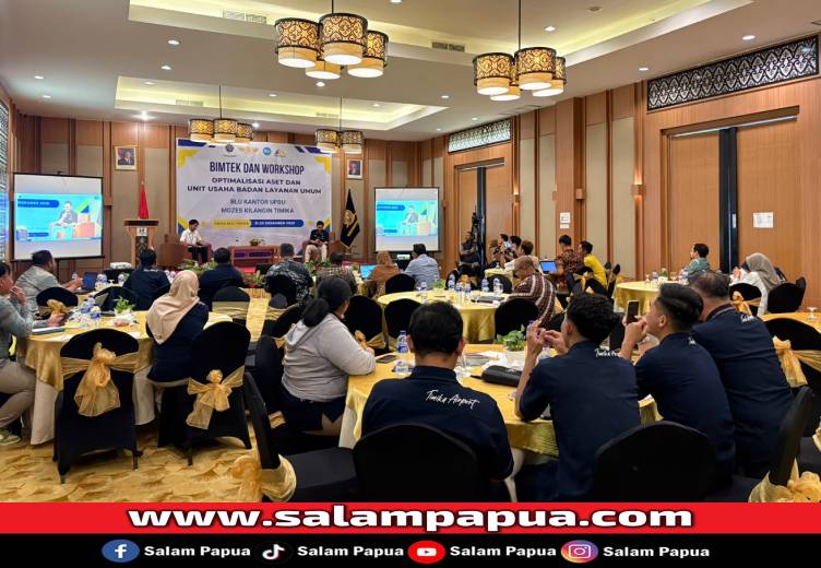 Perkuat Kinerja BLU, UPBU Mozes Kilangin Timika Gelar Bimtek Dan Workshop Aset