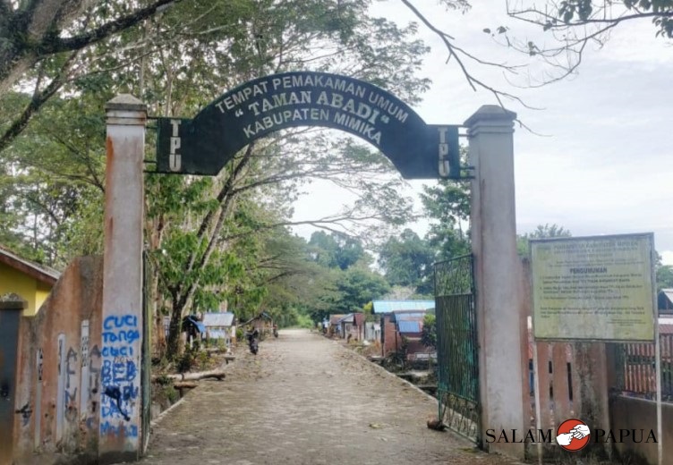 BANYAK KUBUR DIBANGUN LAYAKNYA RUMAH HUNI DI TPU SP1 MIMIKA, WARGA CURIGA SENGAJA DIBIARKAN PEMKAB KARENA SOGOKAN