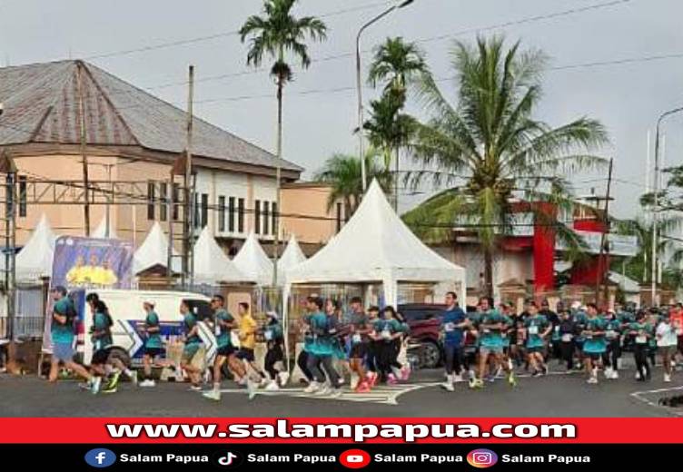 Ratusan Warga Timika Meriahkan Fun Run “Berlian” PTFI Di Peringatan Hari Lingkungan Hidup 2025