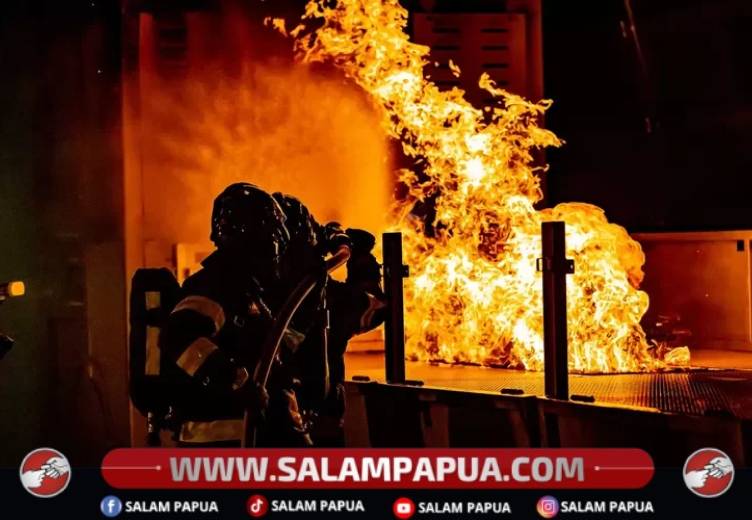 Terjebak Di Ruko, Kebakaran Maut Di Wamena Tewaskan 11 Orang Tewas